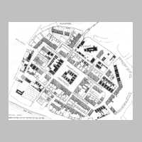 001-0078 Grundriss der zerstoerten Stadt im 1. Weltkrieg. Die dunkel gezeichneten Haeuser weisen Kriegsschaeden auf.jpg